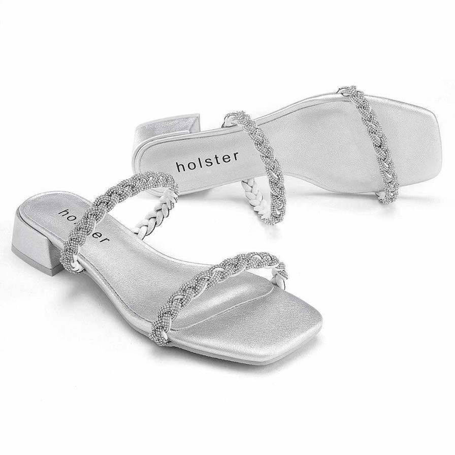 Women Holster | Tiana Heel Silver