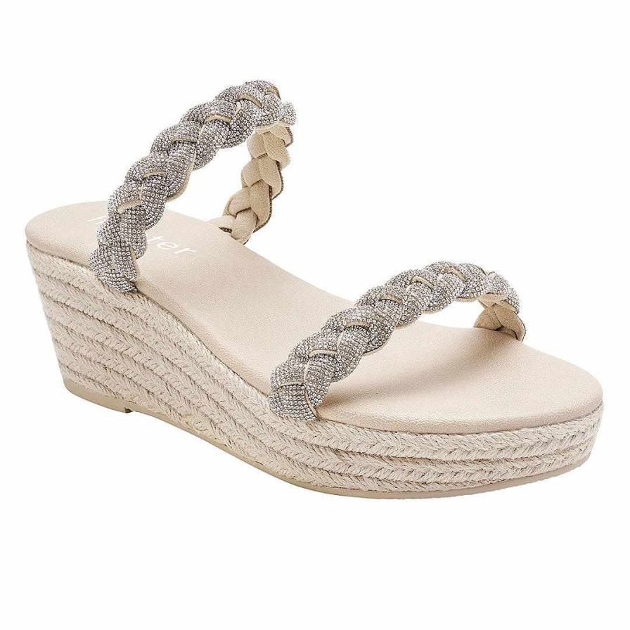 Women Holster | Tiara Espadrille Beige