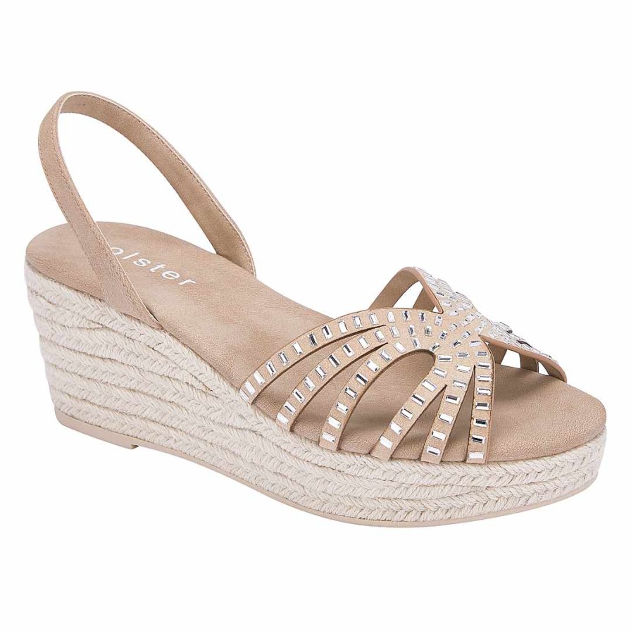 Women Holster | Mermaid Espadrille Beige