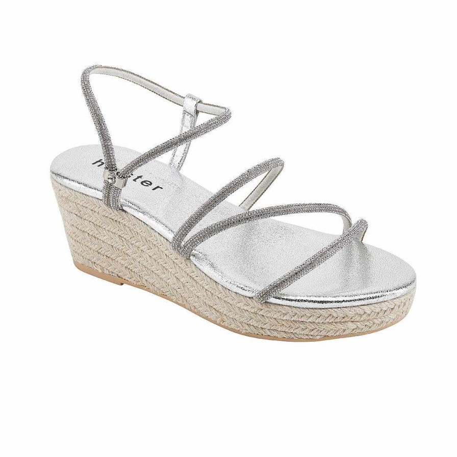 Women Holster | Viva Espadrille Silver